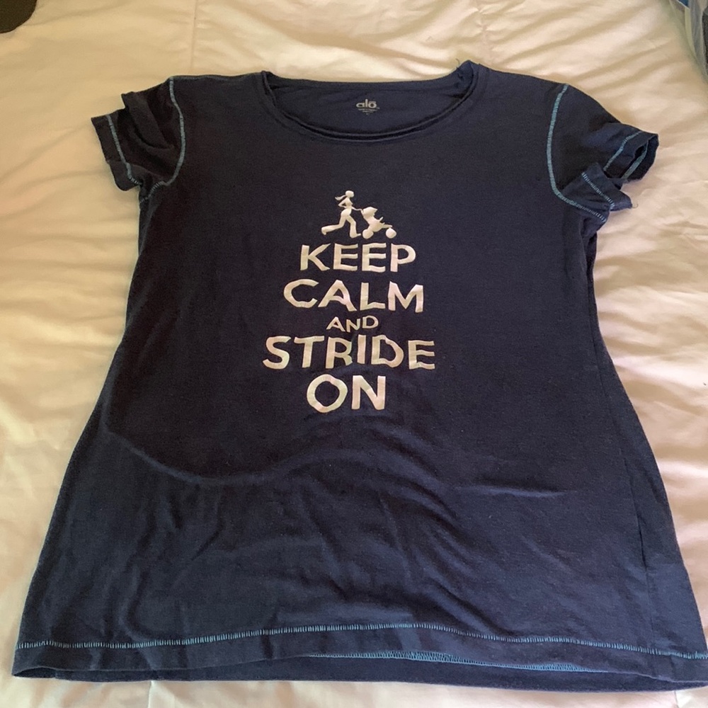 Fit4mom “Keep Calm And Stride On” t-shirt